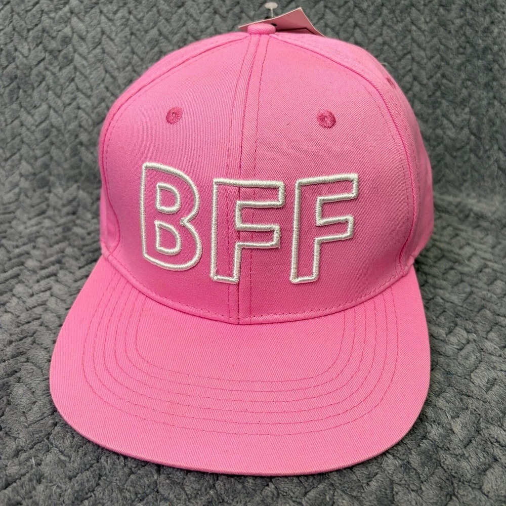 American Crown Pink BFF Embroidered Baseball Cap Hat Adjustable New